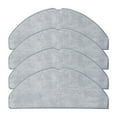 thumbnail image 1 of 10/4Pcs Replacement Mop Cloths For Ilife V20/Vyzzle D10/Laresar L10/Roidmi Eve Rooks Vacuum Cleaner Part Cloth Cleaning Pad, 1 of 7
