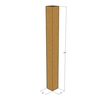 4x4x40 New Corrugated Boxes for Moving or Shipping Needs 32 ECT