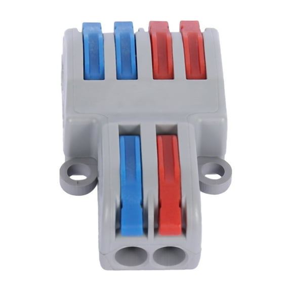 10/5/2/1PCS Mini Fast Wire Connector Universal Wiring Cable Connector Push-in Conductor Terminal Block ,Quick Splice Terminal Blocks Wire Connecting