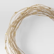 10.5' 30ct. Battery Operated Twinkling LED Dewdrop Fairy String Lights Warm White with Wire - Room Essentials™