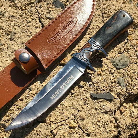 10.5' Hunt-Down Sporting Tactical Sharp Knife with Sheath