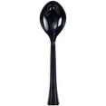 thumbnail image 1 of 10.5 Inch Black Salad Plastic Serving Spoon – Durable Disposable Utensil for Buffet, Salads, Catering, Parties, Events, BBQs & Food Service (36), 1 of 1