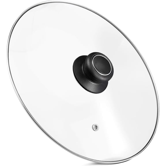 10 Inch Pan Lid - Tempered Glass Lids for Frying Pan, Skillets & Pots ...