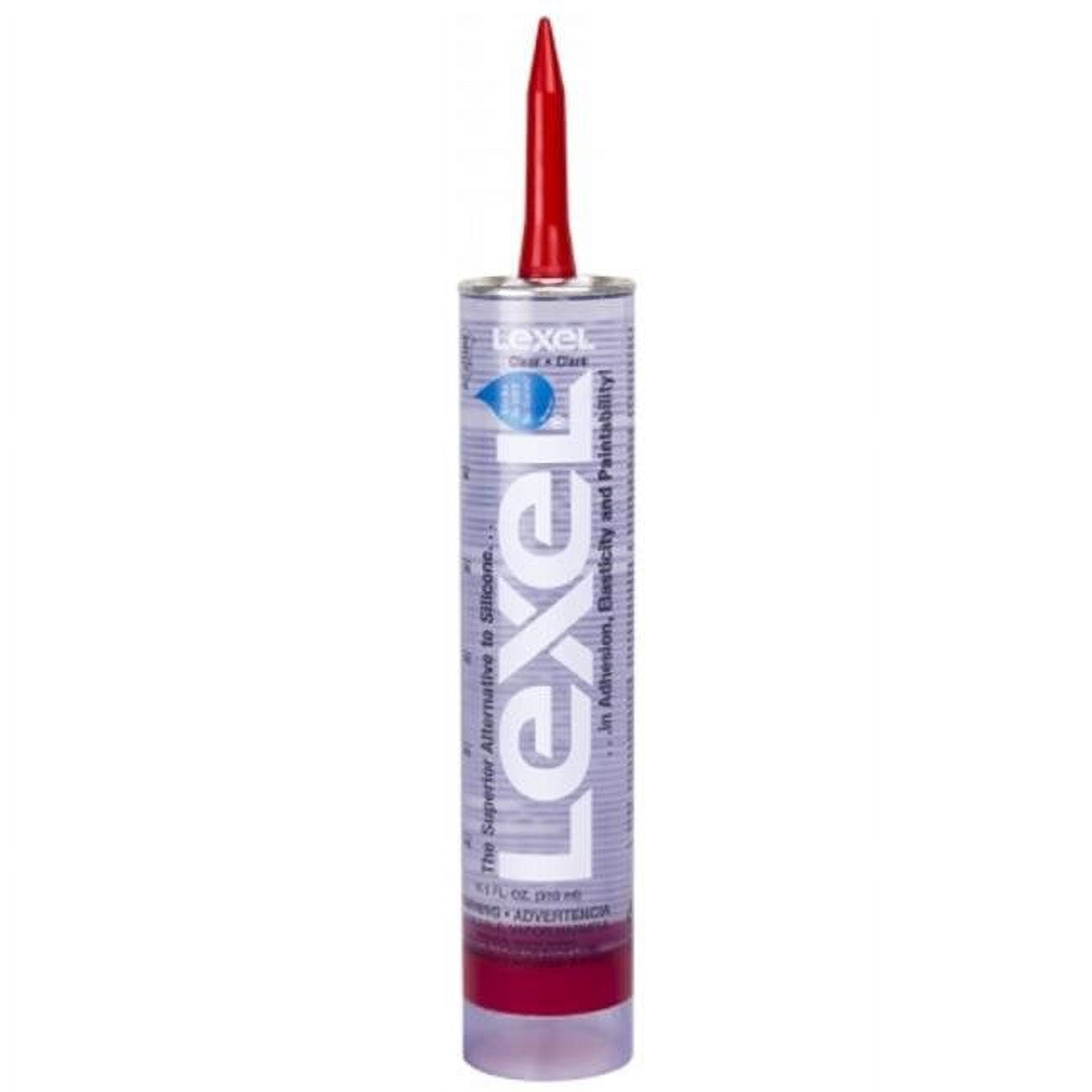 10.5 Oz Clear Lexel Adhesive Caulk
