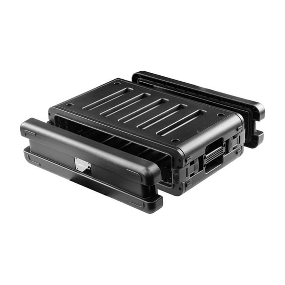 Odyssey VR2S, 10.5-Inch Rail-to-Rail Watertight Dust-proof Injection-Molded 2U Rack Case