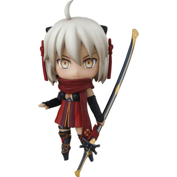 10.5" Red and Black Fate Grand Order Alter Ego Okita Souji Nendoroid Action Figure