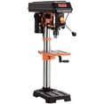 thumbnail image 1 of 10" 5-Speed Benchtop Drill Press 3.2A Cast Iron Construction 610-2800 RPM, 1 of 11