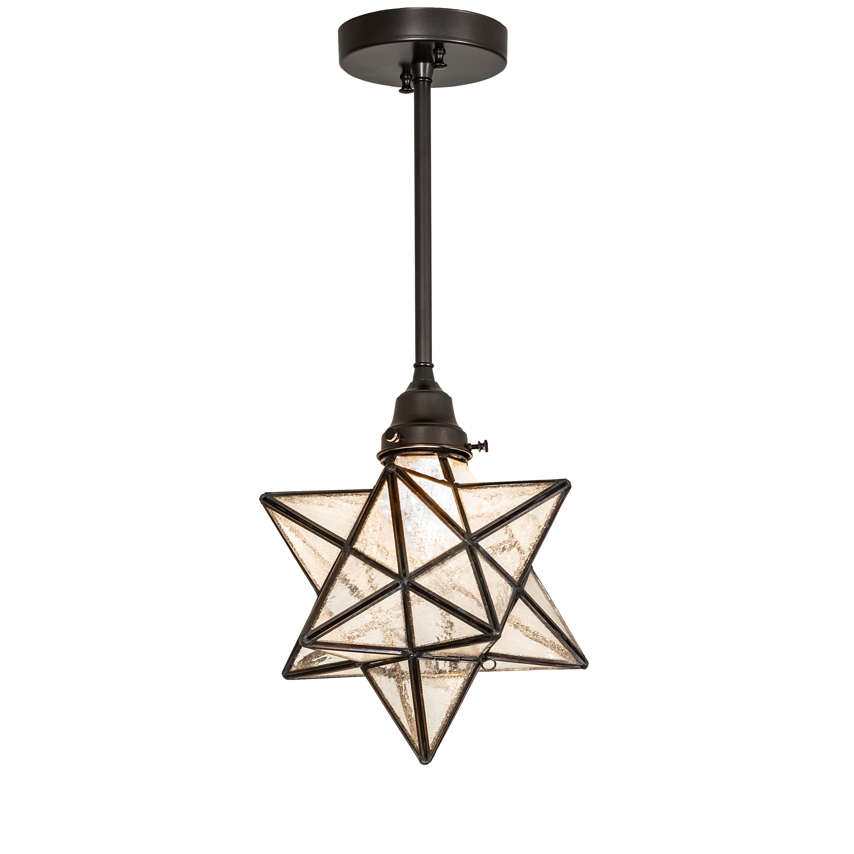 10.5" Wide Moravian Star Pendant - Walmart.com