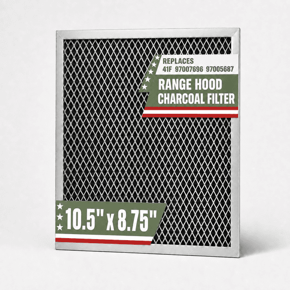 10.5" X 8.75" Range Hood Filter, Compatible with Broan-NuTone and Kenmore, Replaces 97007696
