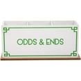 thumbnail image 1 of 10.5 in. Green & White 3 Up Desk Organizer, 1 of 1
