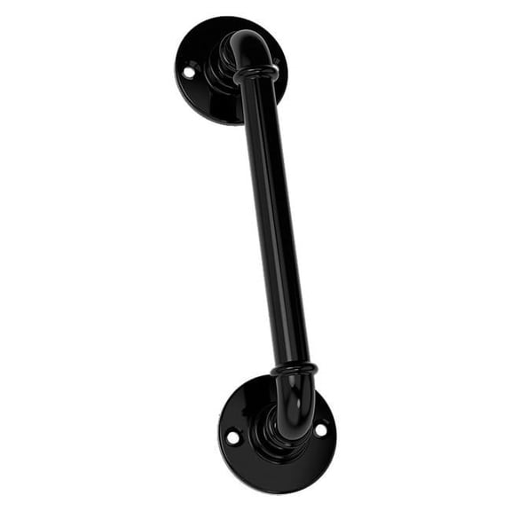 10.5 in. Pipe Handle, Black