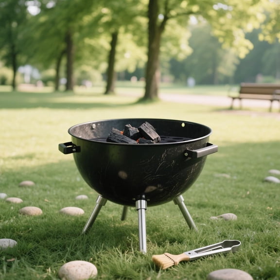 10.5 inch Cast Iron Bottom Fire Grate,Charcoal Grill Grates Vision Grill Replacement Parts for Kamado Joe$$Garden & Patio