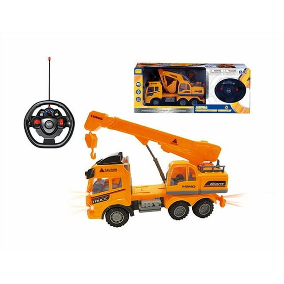 10.5 inches Remote Control Construction Truck Vehicle With Light Jumbo Size