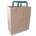thumbnail image 1 of 10.5 x 5.5 in. Paper Bag with Handle, Kraft, 1 of 1