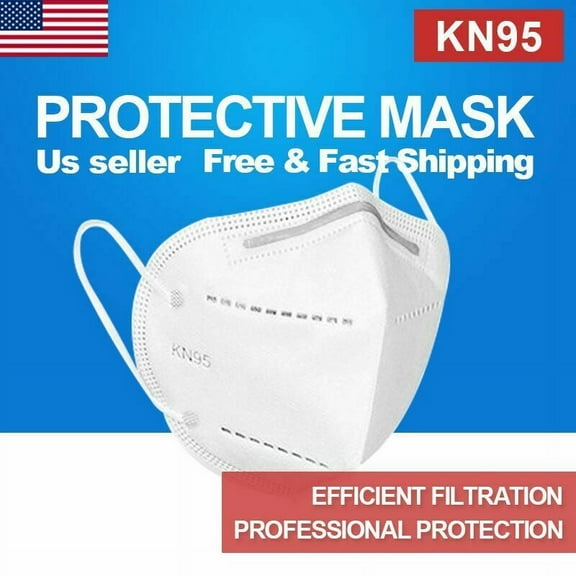 10/50/100 Pcs White KN 95 Protective 5 Layer Face Mask Disposable Masks (20 Peice)
