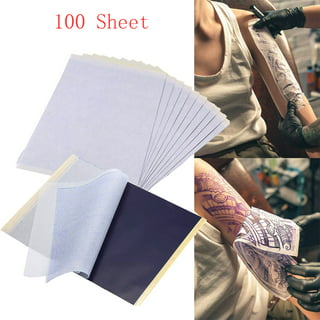 50 Sheets 4 PLY Tattoo Transfer Paper Spirit Master Stencil Carbon Thermal  Tracing Copier Paper A4 Size 