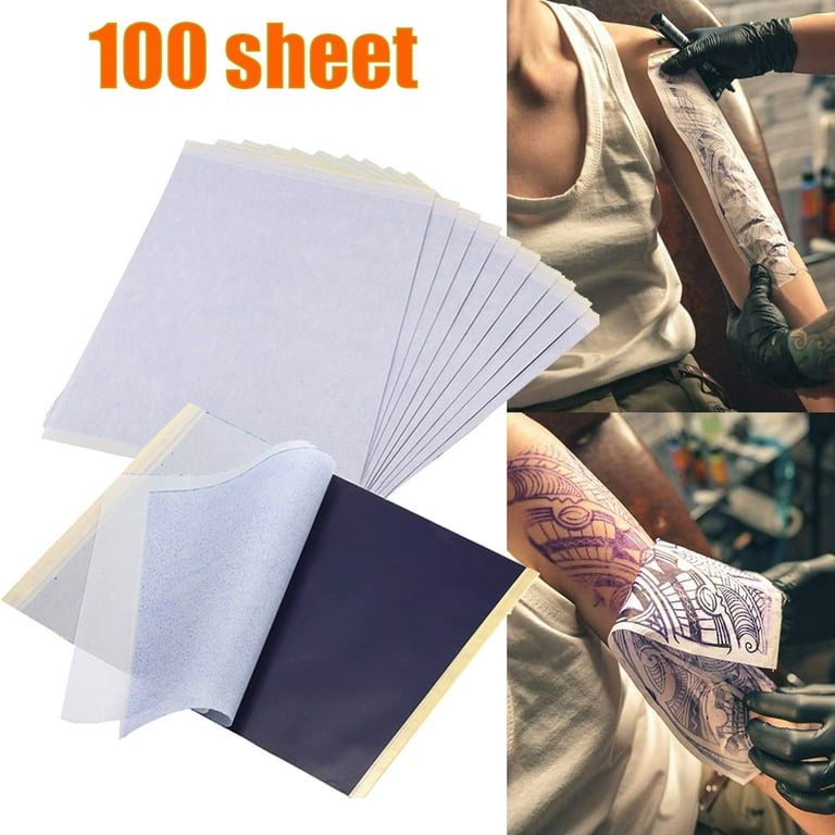 10/50/100 Sheets Tattoo Transfer Copier Paper Spirit Stencil Carbon Thermal  Tracing 