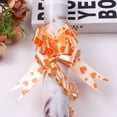 thumbnail image 1 of 10/50/100Pcs Pull Flower Bow Flower Pull Tie Ribbon For Christmas, Valentines Day, Pull Flower Stickers, Flower, Birthday Gift OrangeHeart 20Pcs, 1 of 6