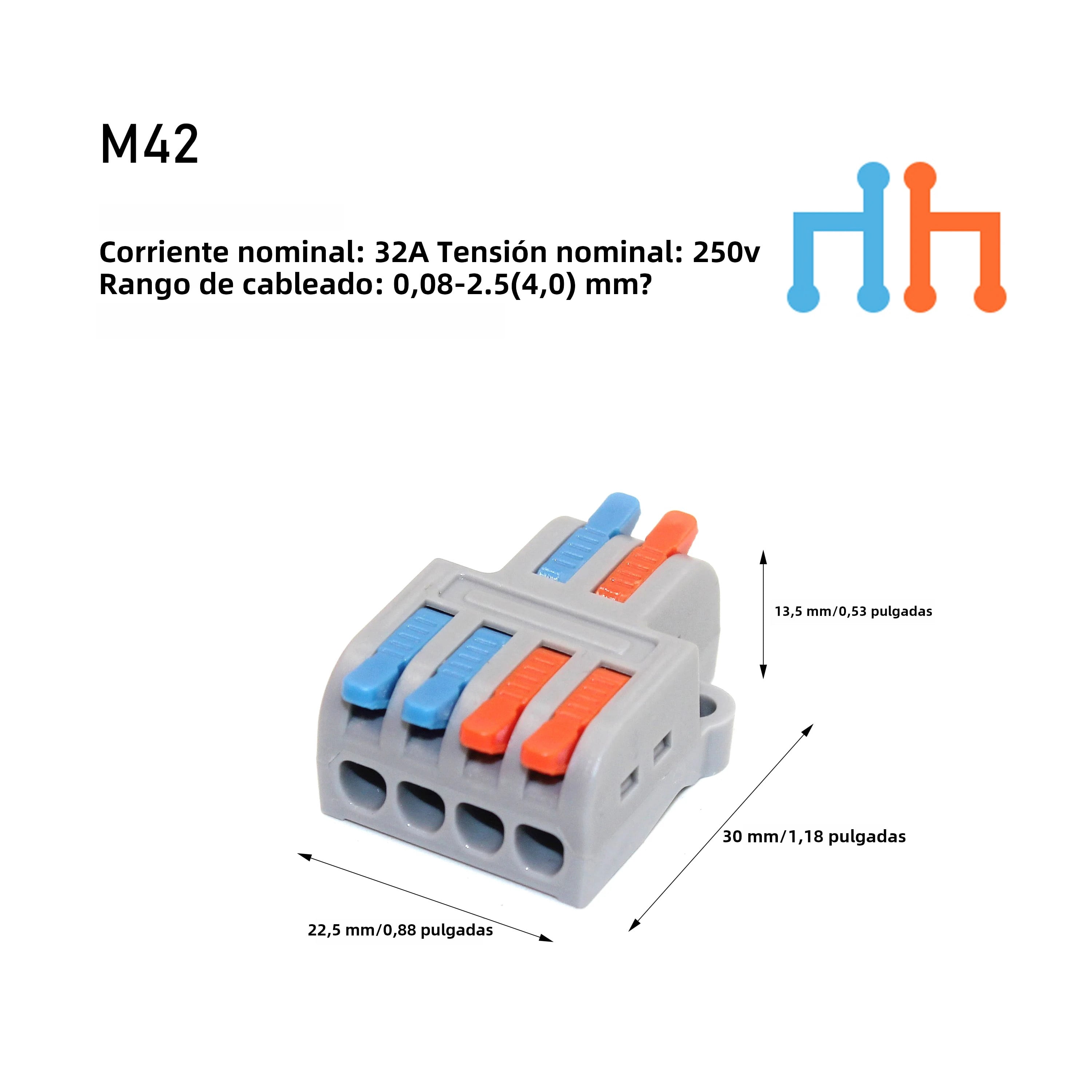 10/50 PCS Mini Quick Crimp Wire Connectors Universal Compact Splitter ...