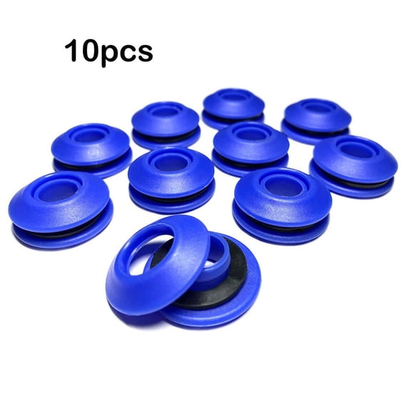10/50 PCS plastic eyelets set round eyelets tarpaulin eyelets solar cover pool