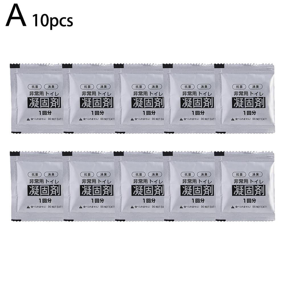 Pooping Powder 10/50 Pack Poo Urine Powder Portable Toilet Absorbent Gel for Potty ...