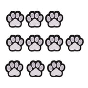 10/50 Pcs Paws Iron on Patches Dog Paws Repair Patches Sewing on Applique Patches for Clothing Jeans Backpacks