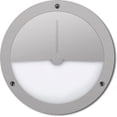 thumbnail image 1 of 10.50 x 10.50 x 2.75 in. 120 V 13 watts Powder Coated Cast Aluminum Surface Mounted Wall Fixture Light with S13-GU-24 Flourescent Lamp, Grey, 1 of 1