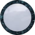 thumbnail image 1 of 10.50 x 10.50 x 2.75 in. 120 V 60 watts Incandenscent Type Powder Coated Cast Aluminum Surface Mounted Wall Fixture Light, Verde Green, 1 of 1