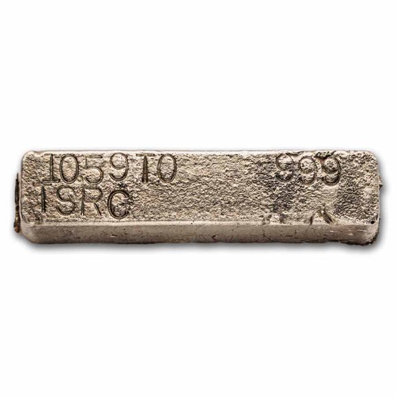 10.59 oz Silver Bar - Vintage Tri-State Refining Corp (TSRC)