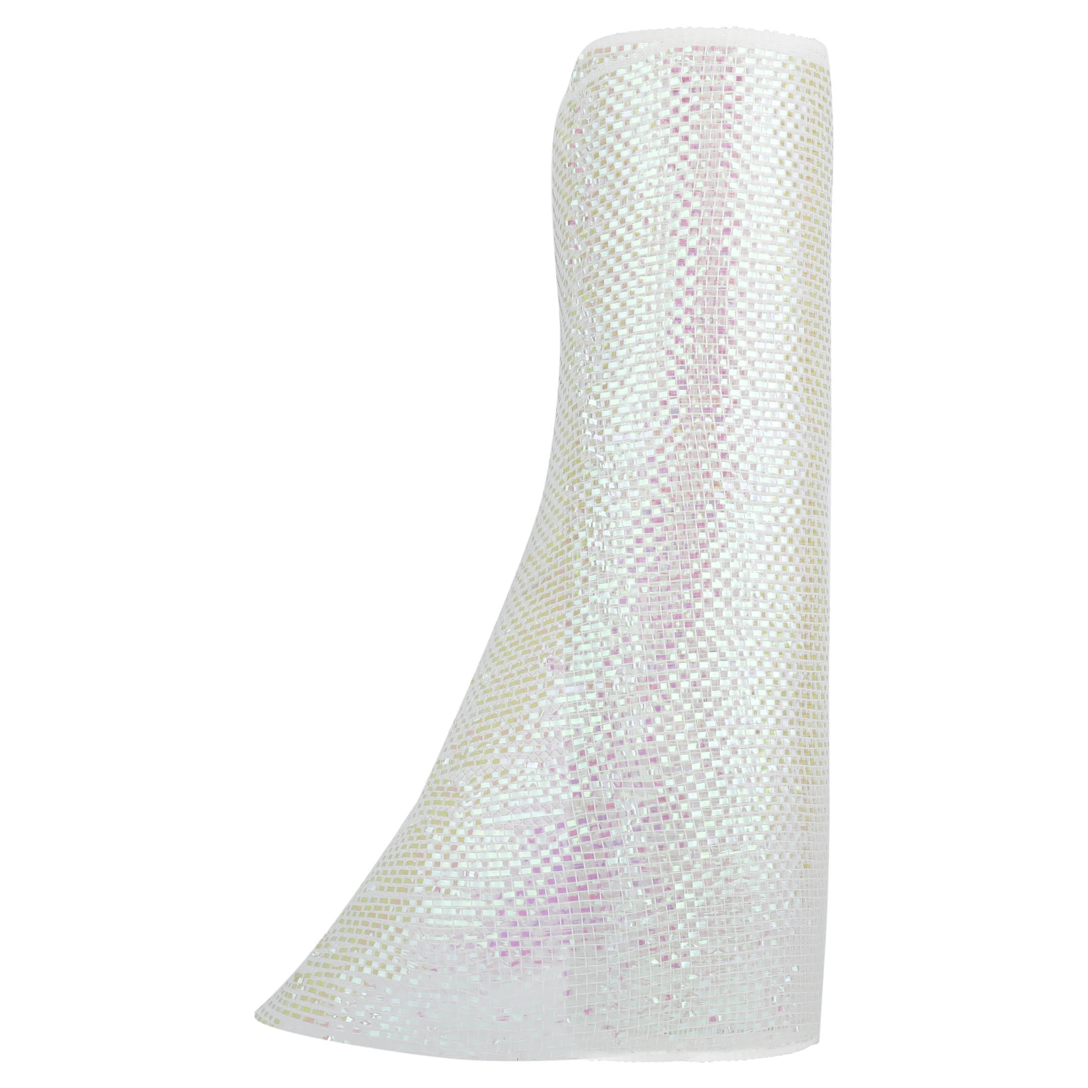 Iridescent Mesh Christmas Ribbon, 10.5" x 15', by Holiday Time