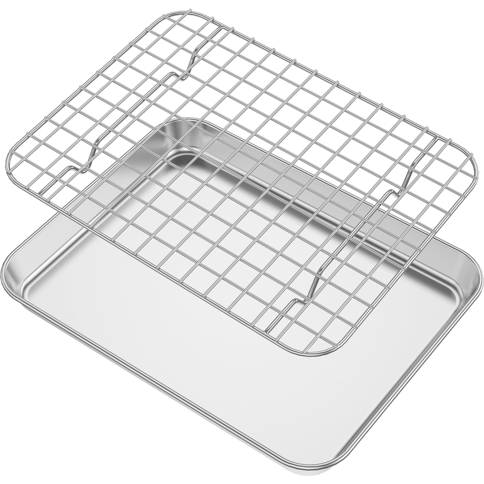 10.5Inch Baking Sheet with Cooling Rack Stainless Steel Baking Sheet