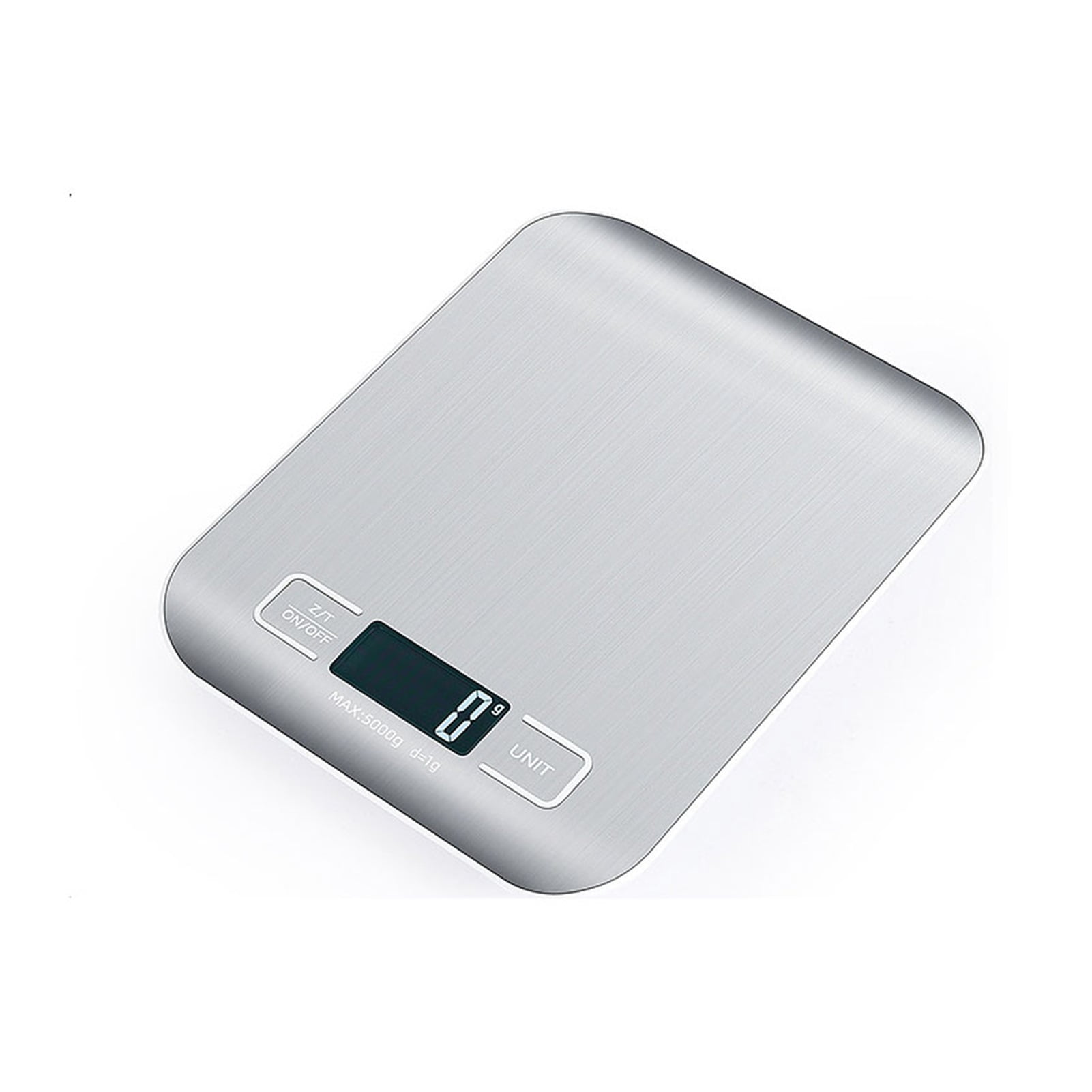 10/5Kg 1g Kitchen Scale Digital Stainless Steel Weighing Scale Food ...