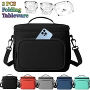 10.5L Lunch Bag for Men Women Insulated Lunch Bag Leakproof Tote with Large Capacity