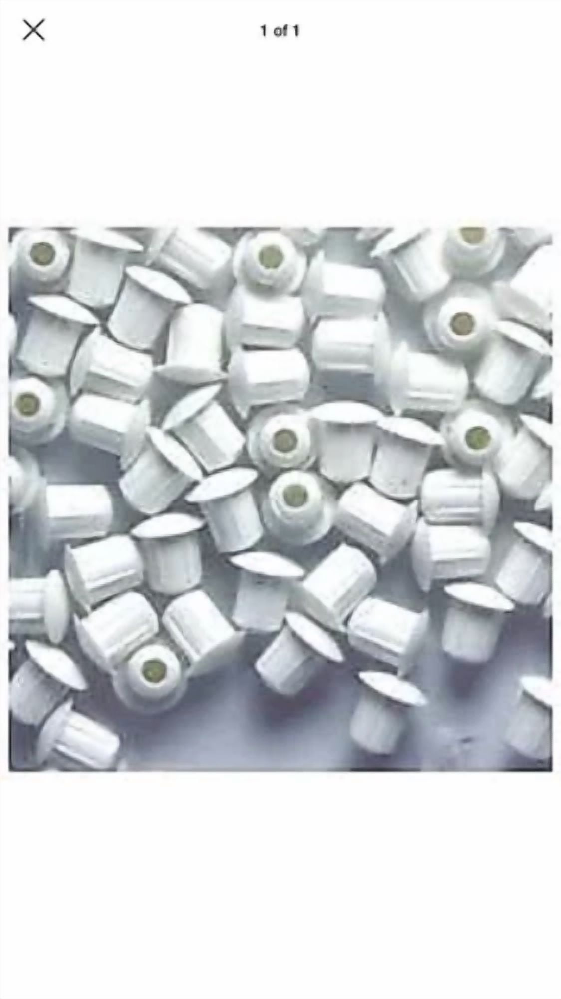 10 5Mm 3/16 Inch White Hole Plugs Window Frames Furniture 2-5Mm-100-P ...