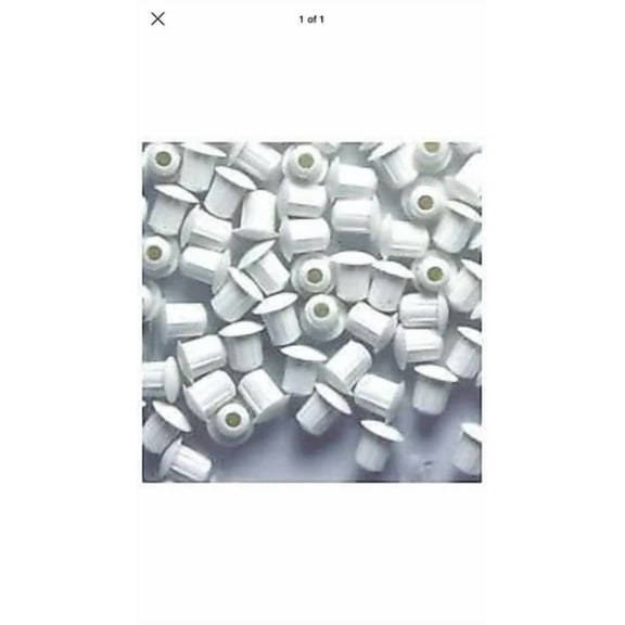 10 5Mm 3/16 Inch White Hole Plugs Window Frames Furniture 2-5Mm-100-P