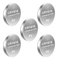 thumbnail image 1 of 10/5PCS CR1616 Coin Cell Batteries User Friendly Stable Power Button for Clocks Watch Gaming Controllers, 1 of 8