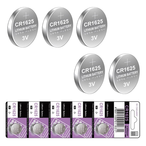 10/5Pcs CR1625 Button Cell Batteries High Performances 3V Power for Electronics Toy and Remote Controls Watches