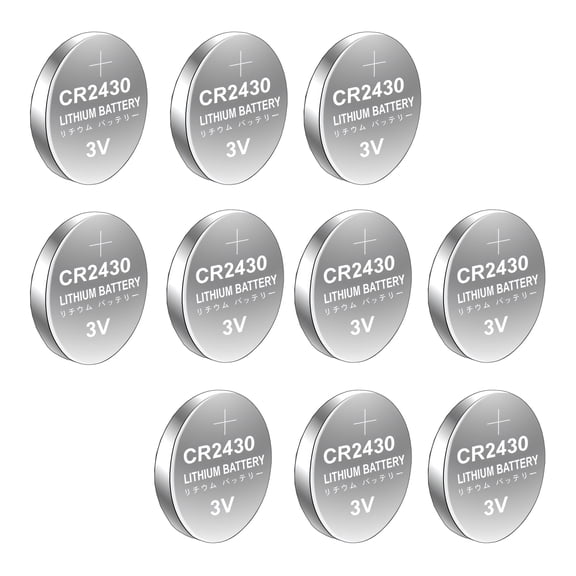 10/5Pcs CR2430 Button Cell Batteries High Performances 3V Power for Electronics Toy and Remote Controls Watches