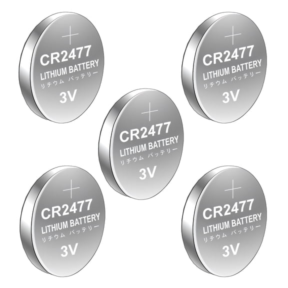10/5Pcs CR2477 Button Cell Batteries High Performances 3V Power for Electronics Toy and Remote Controls Watches