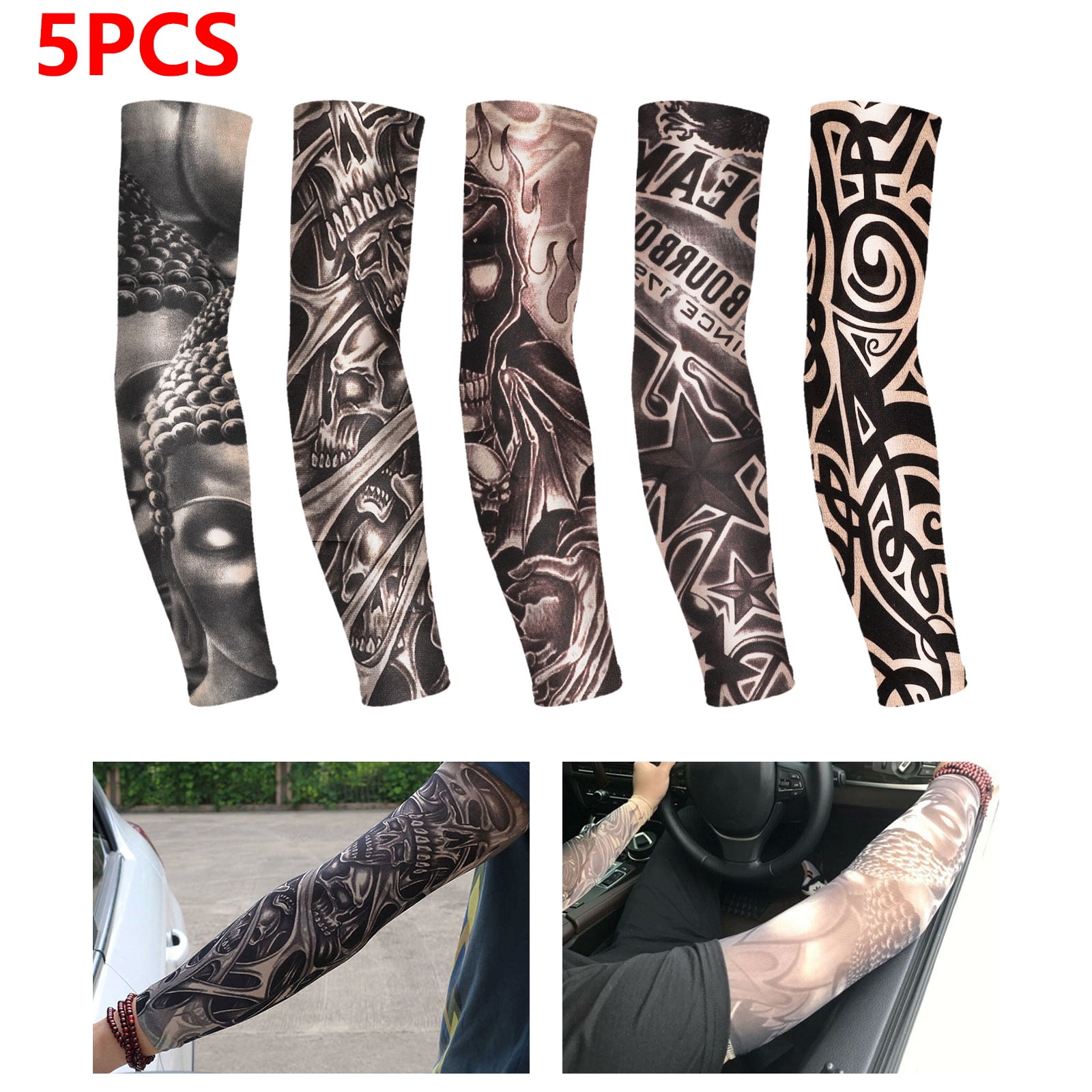 10/5Pcs UV Protection Cooling Arm Sleeves Cover for Women and Men, Sun ...