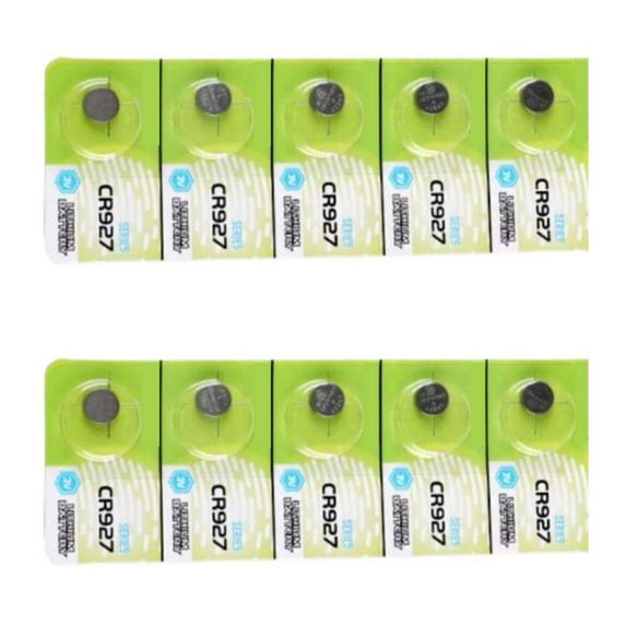 10/5Pieces CR927 3V Lithium Coin Cell Batteries Lithium Batteries For ...