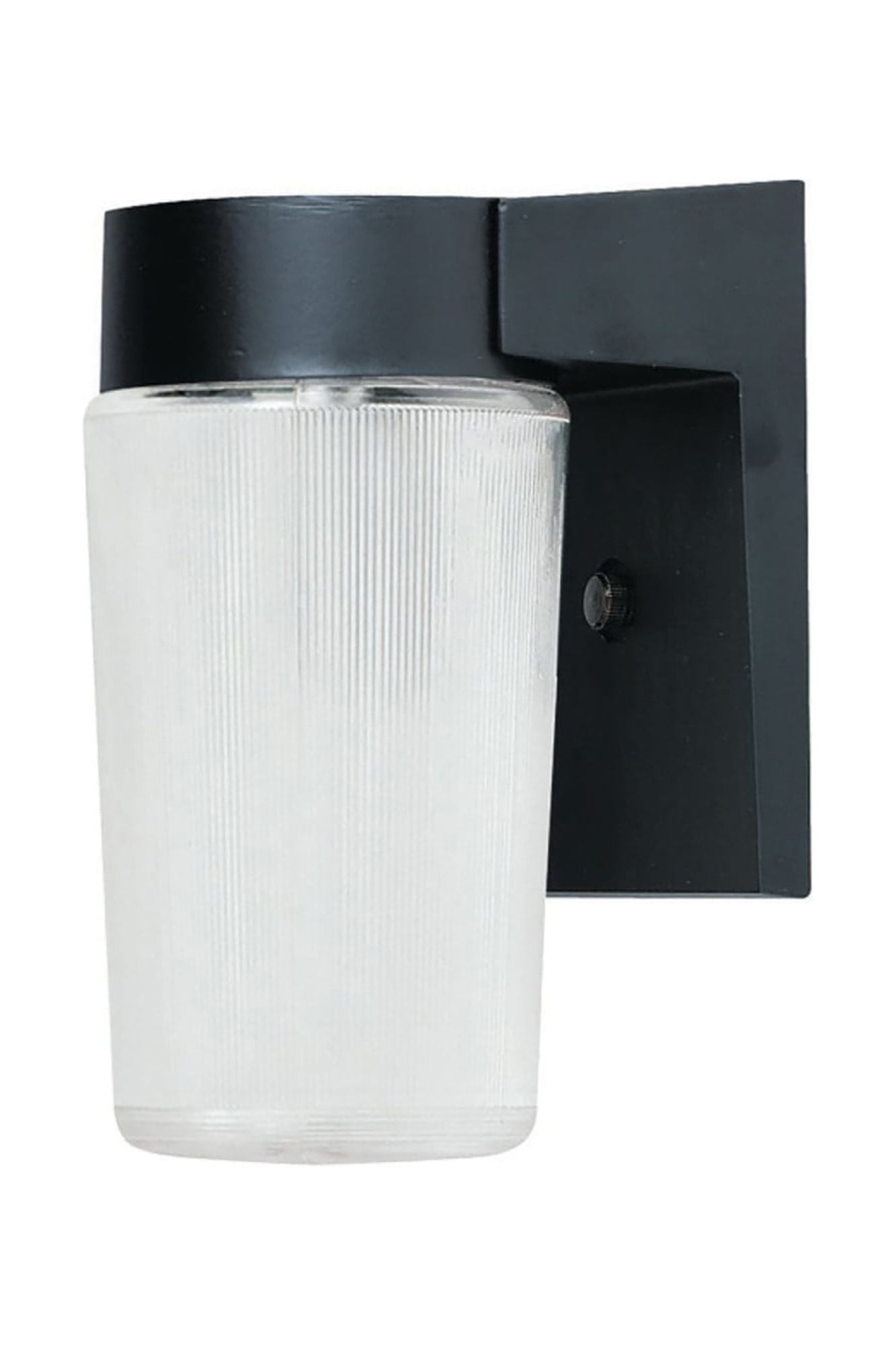 Black Acrylic Energy Star LED Outdoor Wall Sconce