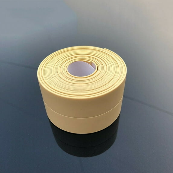 10.5ft Self-Adhesive Waterproof PVC Sealing Tape Mold Proof Sink Wall Toilet
