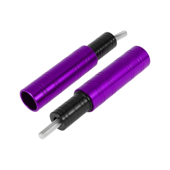 10.5mm Motorcycle Slider Frame Aluminum Alloy Wheel Fairing Protection Crash Pad Protector Guard 28mm 134mm Bolt Purple 2 Set