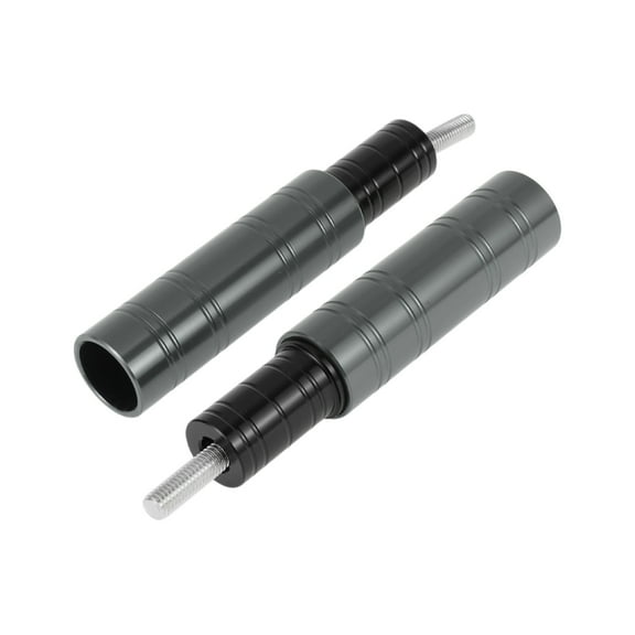 10.5mm Motorcycle Slider Frame Aluminum Alloy Wheel Fairing Protection Crash Pad Protector Guard 28mm 134mm Bolt Titanium Tone 2 Set