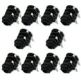 thumbnail image 1 of 10,6.35 mm (1/4 in) Jack Female Mono Panel PCB Welding audio phone mount Socket, 1 of 12
