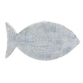 thumbnail image 1 of Northlight Cape Cod Inspired Fish Decoration - 10.5” - White and Blue, 1 of 1