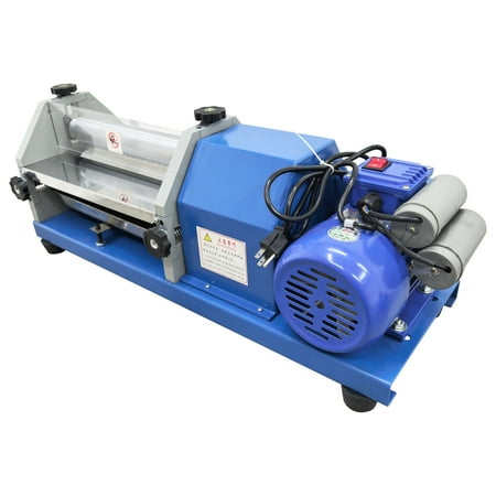10.6 Inch Automatic Glue Coating Machine Roller Leather Cardboard Gluing Machine