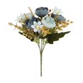 thumbnail image 1 of 10.6 inch Rose Picks, SSNTSY Artificial Flower Arrangement, DIY Wedding Bouquet for Table Central Furniture Decoration, 1 of 8