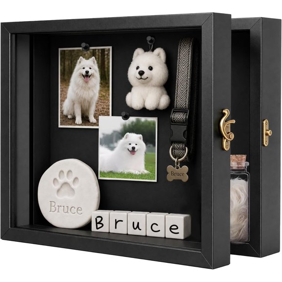 10.6 x 8.7 Inch Memorial Shadow Box for Loss of Memorial Gifts
